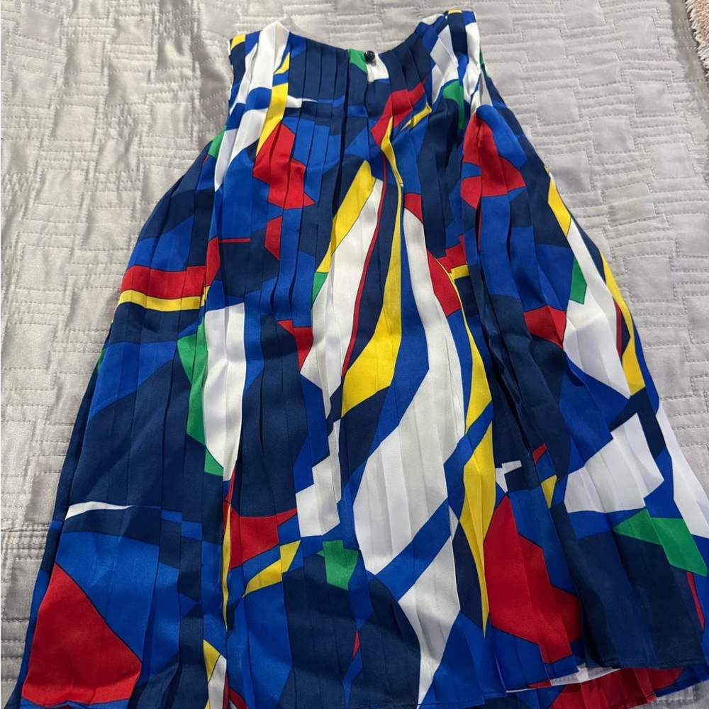 Ralph Lauren Kids Colorful Geometric Dress